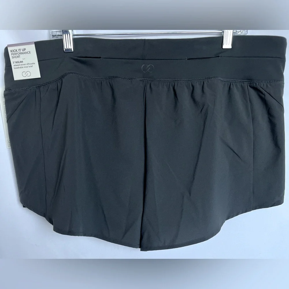 NWT CALIA Women's Kick it Up Short - Carbon Grey -‎ Size XXL - Picture 6 of 11